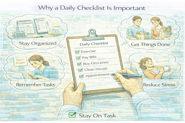 생활 체크리스트 필요성