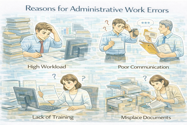 행정 업무 실수 이유